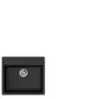 Hansgrohe-HG-S52-S520-F510-Einbauspuele-mit-automatischer-Ablaufgarnitur-Graphitschwarz-43359170 gallery number 1